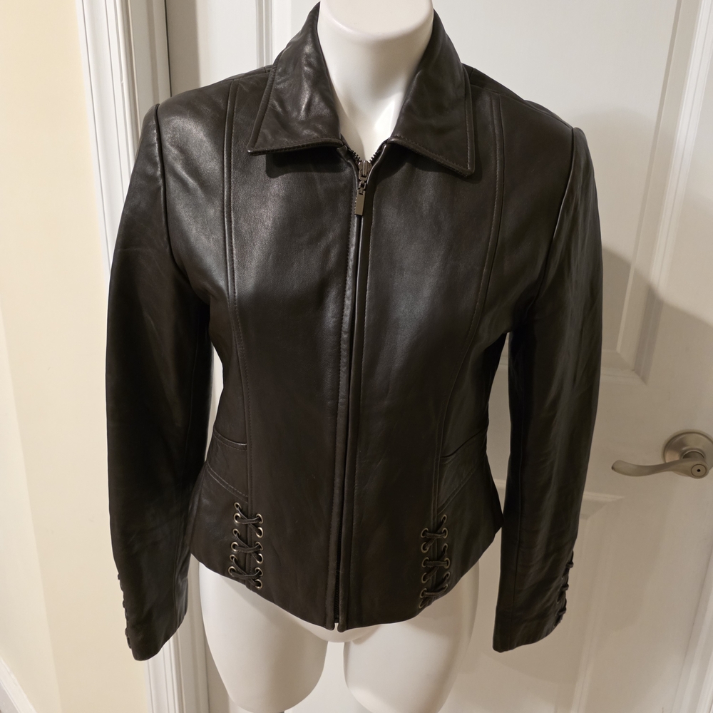 Adler Collection Medium Lamb Leather Jacket